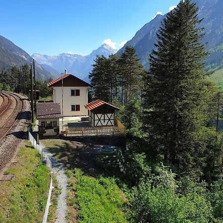 Bahnwaerterhaus Eggwald Villa Wassen Eksteriør bilde